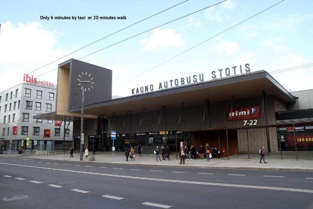 Petro Delux Apartments Center Kaunas Luaran gambar